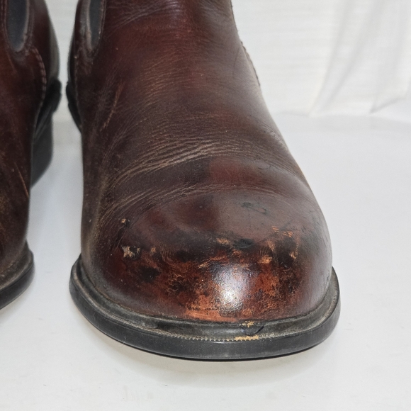 Ariat Brown Leather Boots with Tie Up Mens 11D Style 62661 main image 2